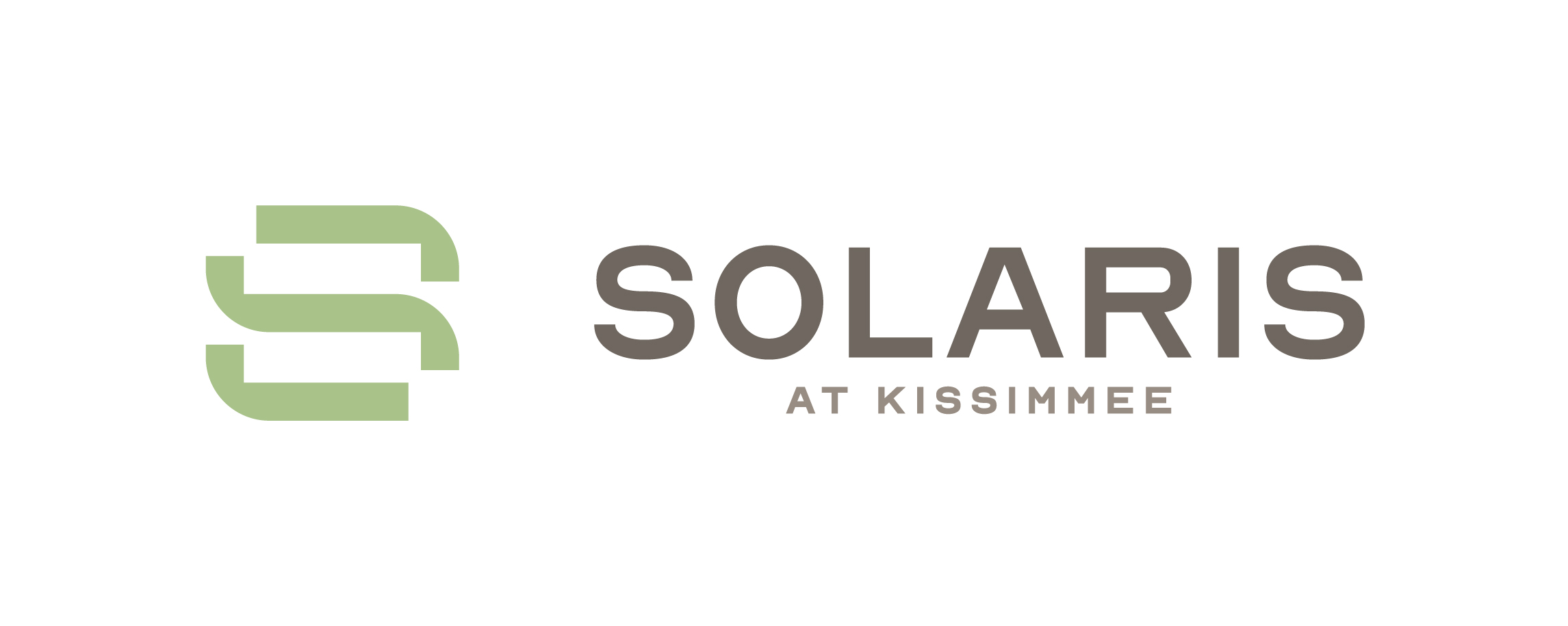 The image is a logo for Solaris at Kissimmee.